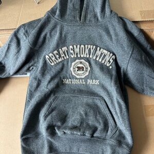 Great Smoky Mtns National Park Dark Gray Hoodie